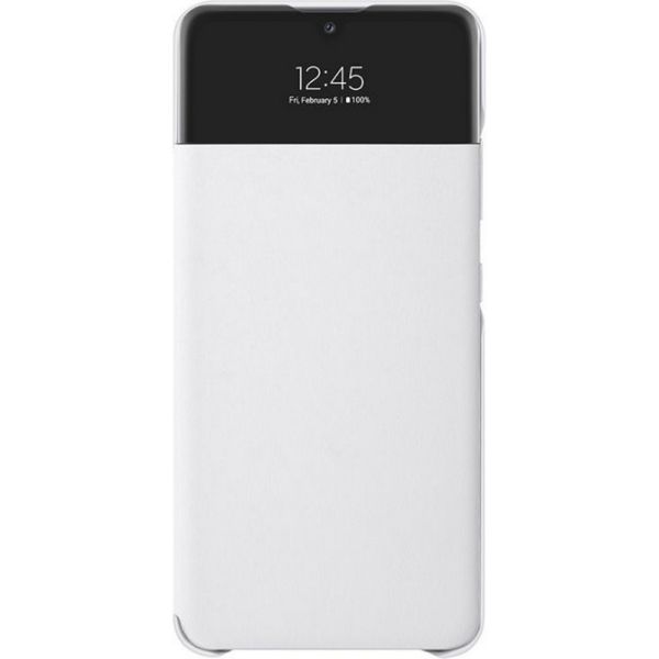 Чехол (флип-кейс) Samsung Smart S View Wallet Cover [ef-ea325pwegru] для Galaxy A32, белый