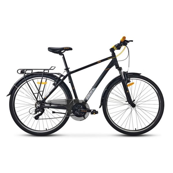 Городской велосипед Stels Navigator 800 Gent 28 V010 19 черный 2021
