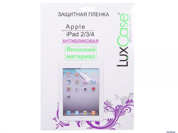 Защитная пленка для планшетного компьютера LuxCase Защитная пленка  для iPhone 5/5s карбон белый (Front&Back)